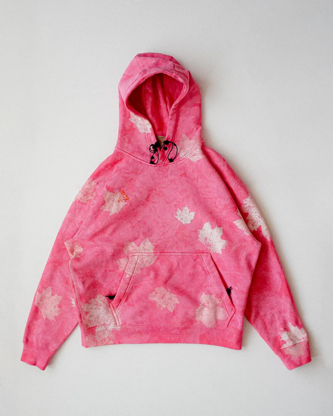 Pink Leaf Hoodie