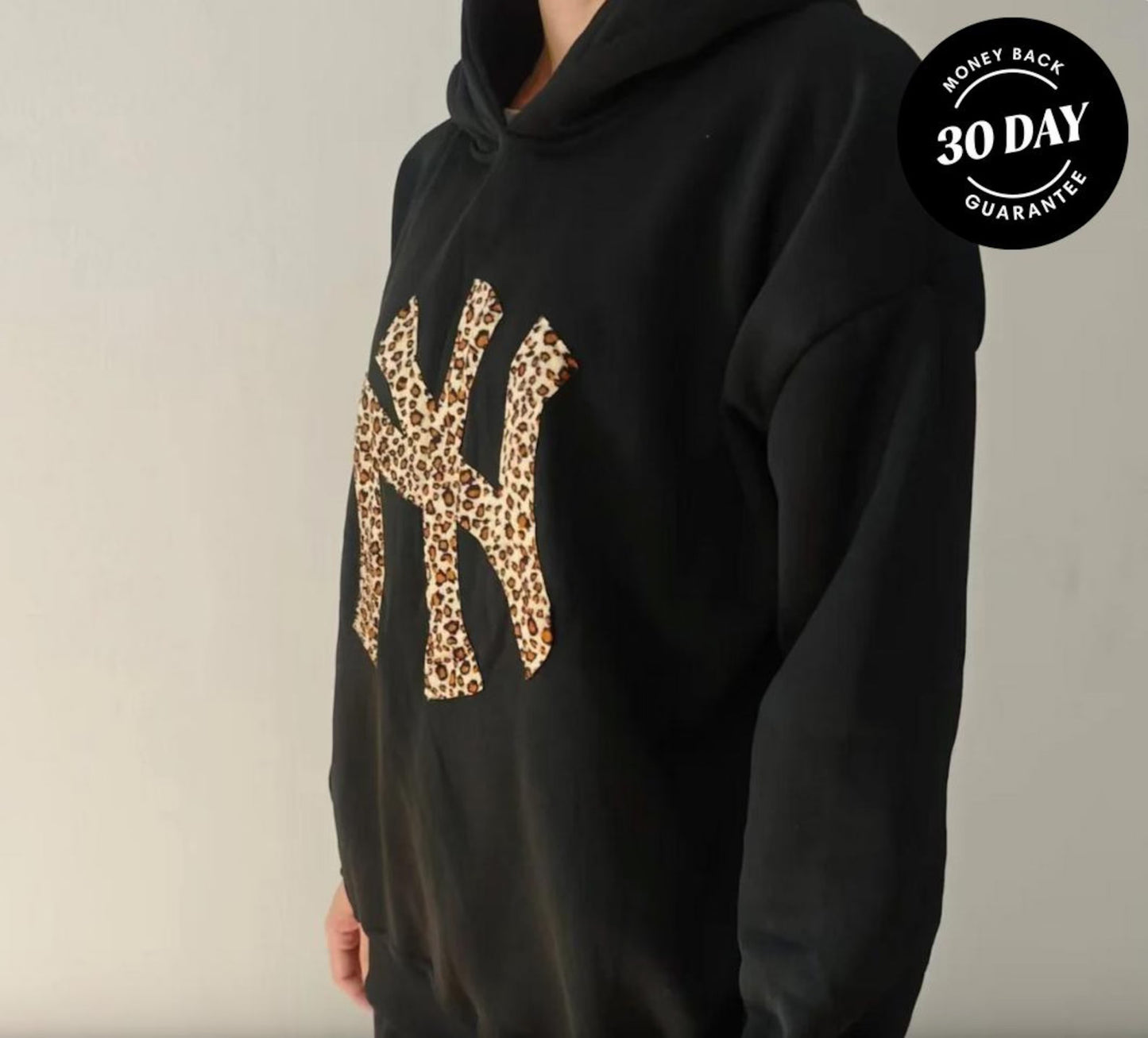 New York Leopard Hoodie