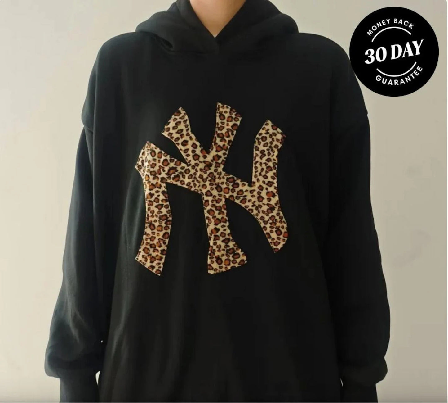 New York Leopard Hoodie