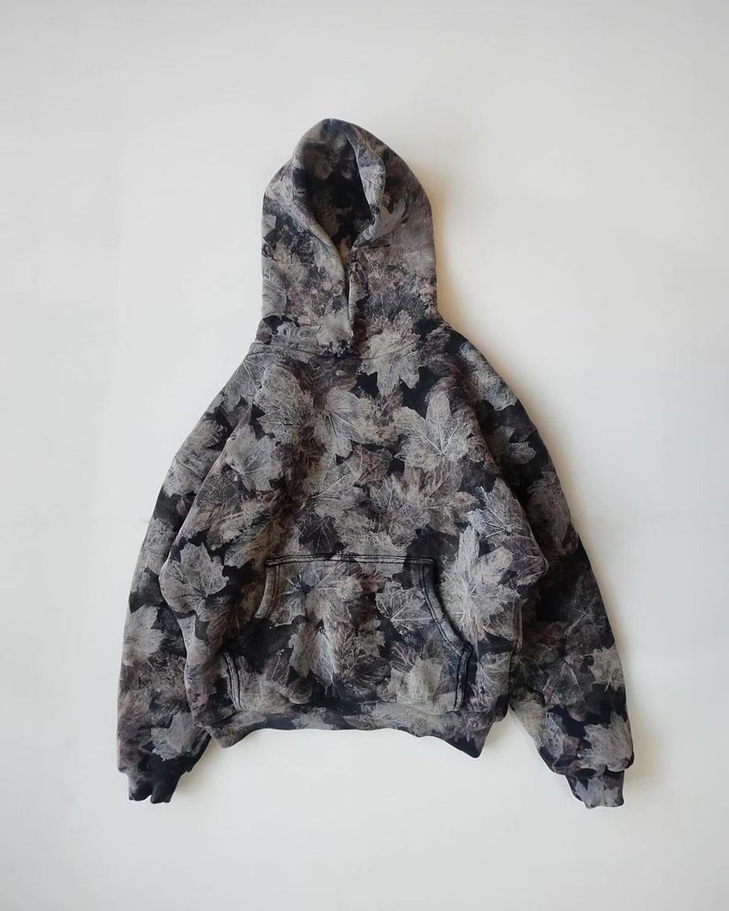 Pink Leaf Hoodie